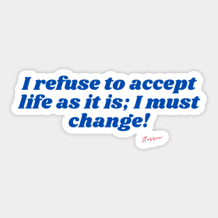 Change Life Sticker